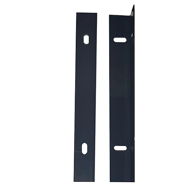 Doppelstabzaun Zaunanschluß Leiste Anthrazit 100 cm günstig online kaufen