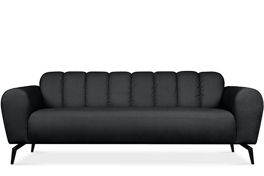 KONSIMO® 3-Sitzer RUBERO Einzelsofa, modernes Design,Gewebe mit wasserabwei günstig online kaufen