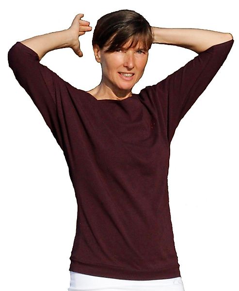 ESPARTO Yogashirt Halbarmshirt Sadaa in Bio-Baumwolle günstig online kaufen