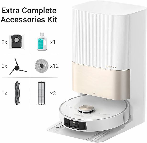 Dreame Saugroboter "mit Wischfunktion X40 Ultra Complete" Mop Extend, ausfa günstig online kaufen