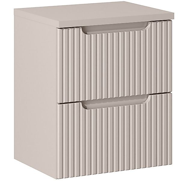 Lomadox Waschbeckenschrank NEWPORT-56-CASHMERE Waschtischunterschrank 50cm günstig online kaufen