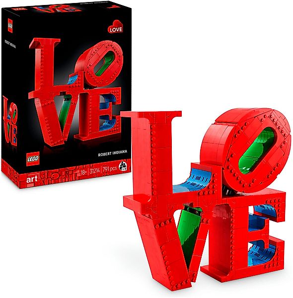 LEGO® LOVE (31214), LEGO ART Konstruktionsspielsteine, günstig online kaufen