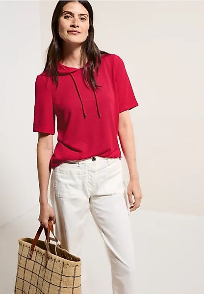 Cecil T-Shirt mit Mesh-Spitze günstig online kaufen