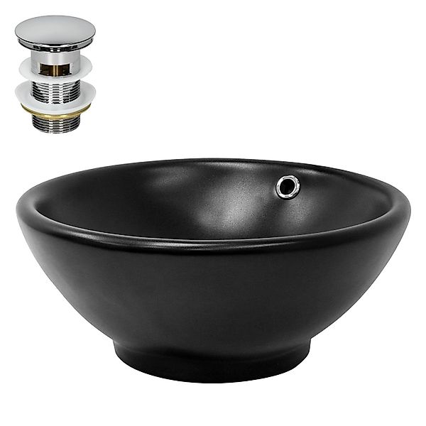 LuxeBath Waschbecken Aufsatzwaschtisch aus Keramik Waschtisch günstig online kaufen