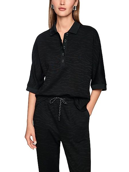 Marc Cain Poloshirt Tiger Mania Premium Damenmode mit Animal Print günstig online kaufen