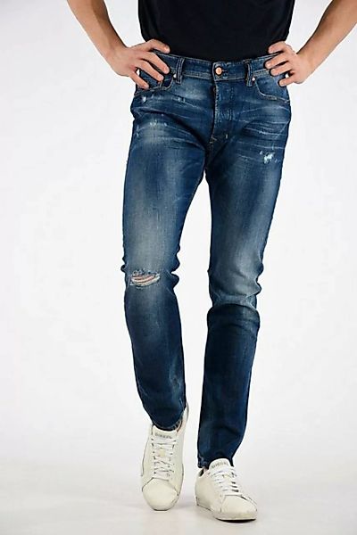 Diesel Slim-fit-Jeans Herren Tepphar 084MX Blau, Röhrenjeans, 5 Pocket Styl günstig online kaufen
