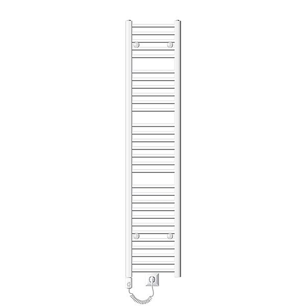 ECD Germany Badheizkörper Elektrisch mit Heizstab 1200W 300x1800 mm Weiß Ge günstig online kaufen