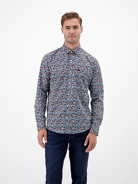 LERROS Langarmhemd mit grafischem Muster günstig online kaufen