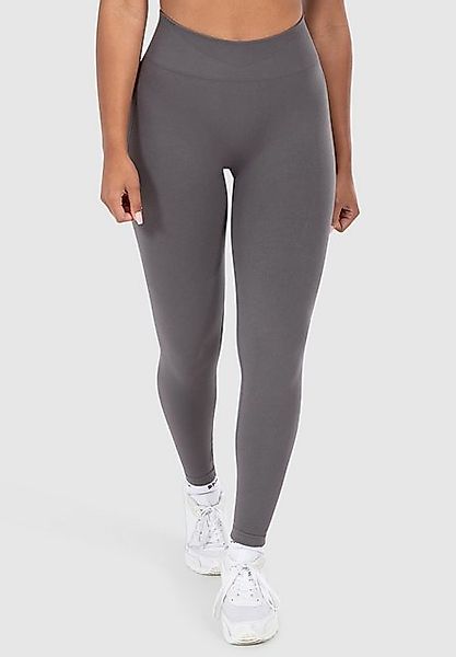 Smilodox Leggings Cetrina, Push Up Scrunch Leggings mit Schriftzug Fitness günstig online kaufen