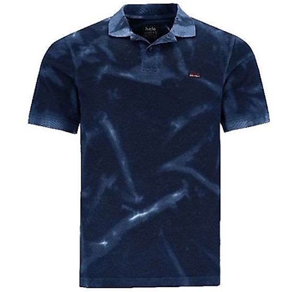 Hajo  T-Shirts & Poloshirts Poloshirt Batik Effekt Kurzarmshirt mit Polokra günstig online kaufen