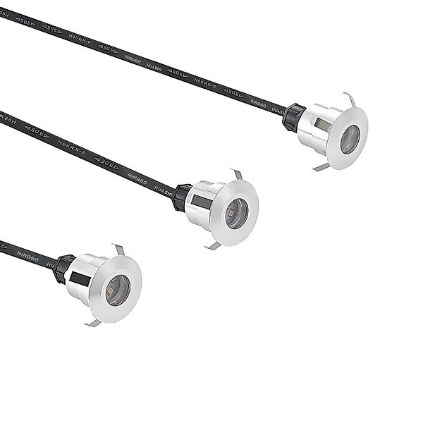 Lindby LED Bodeneinbauleuchte Gracelle 9934048 Modern in Alu aus Aluminium günstig online kaufen