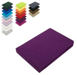 EXKLUSIV HEIMTEXTIL Spannbettlaken Jersey Spannbettlaken Rundumgummizug, günstig online kaufen