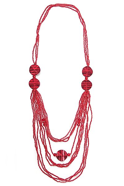 COLLEZIONE ALESSANDRO Lange Kette "Laren", handbemalten Kunststoffelemente günstig online kaufen