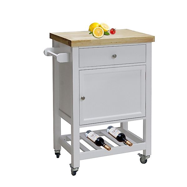 HTI-Line Küchenwagen Küchenwagen M Blanca, Servierwagen günstig online kaufen