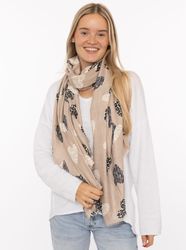 Zwillingsherz Schal "Safari Hearts", angesagtes Herzmuster günstig online kaufen