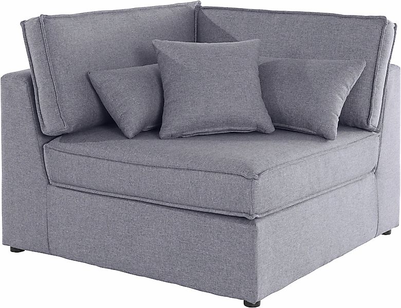 OTTO home Sofa-Eckelement "Florid" Teil eines Modulsofas, fester Sitzkomfor günstig online kaufen