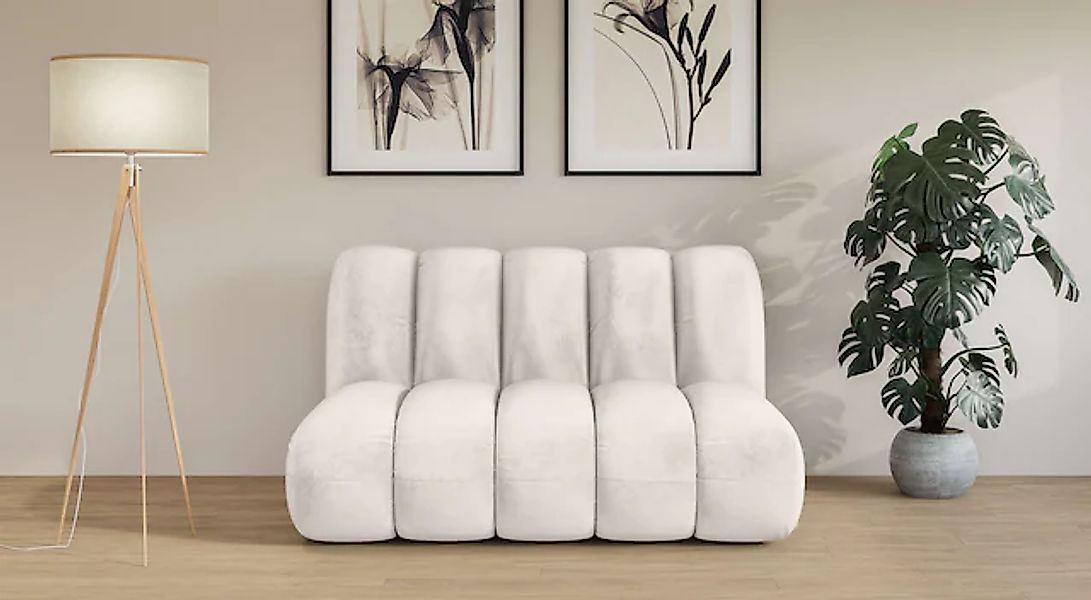 LeGer Home by Lena Gercke 2-Sitzer "Priya Designersofa, moderne Steppung, a günstig online kaufen