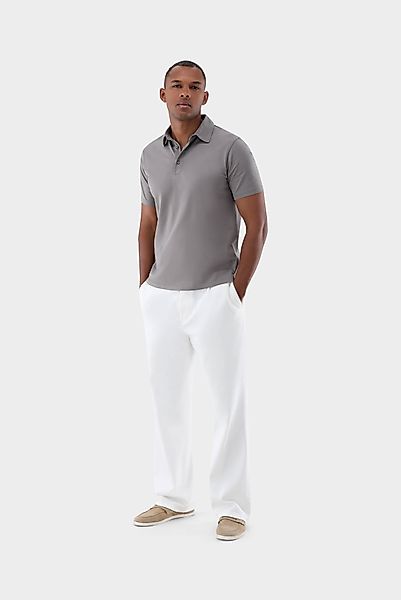 Jersey Poloshirt mit matter Optik günstig online kaufen