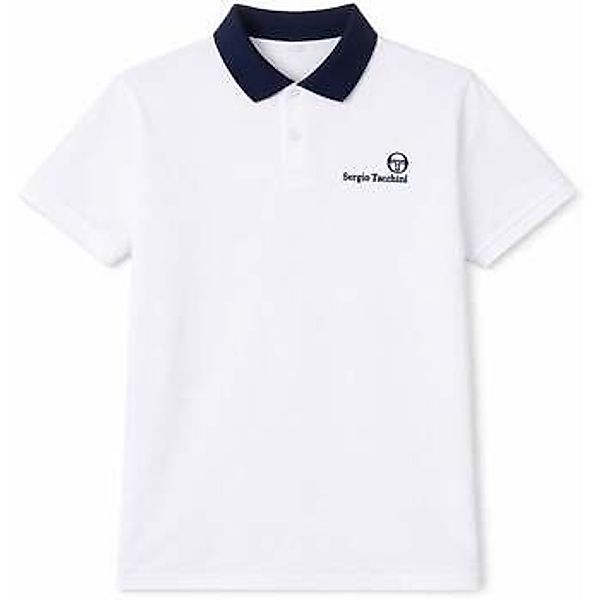 Sergio Tacchini  T-Shirts & Poloshirts Bondi Polo Shirt White/Maritime Blue günstig online kaufen