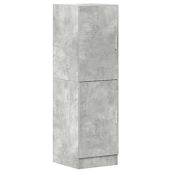vidaXL Küchenschrank Betongrau 38x41,5x131,5 cm Holzwerkstoff 860115 günstig online kaufen