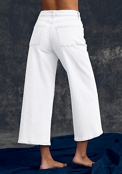 LASCANA 7/8-Jeans, aus Baumwoll-Denim, Straight-Leg günstig online kaufen