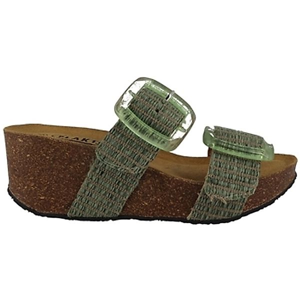 Plakton  Pantoffeln SO ROCK BI RAFIA WAIHAKE BEIG 02 CRE Beige günstig online kaufen