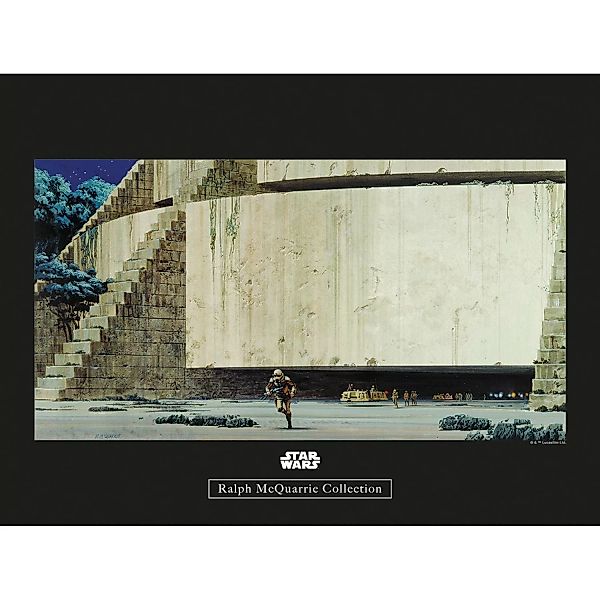 Komar Wandbild Star Wars Temple 40 x 30 cm günstig online kaufen