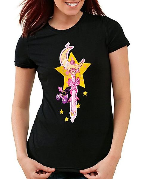 style3 T-Shirt Mighty Moon Star sailor moon anime manga crystal günstig online kaufen