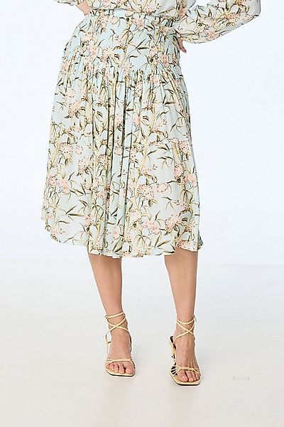 Himalaya Clothing Midirock Rock Damen mit floralem Print - Blumen Rock aus günstig online kaufen