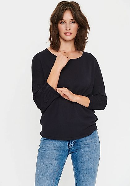 Saint Tropez Rundhalspullover "A2561, MilaSZ R-Neck" günstig online kaufen