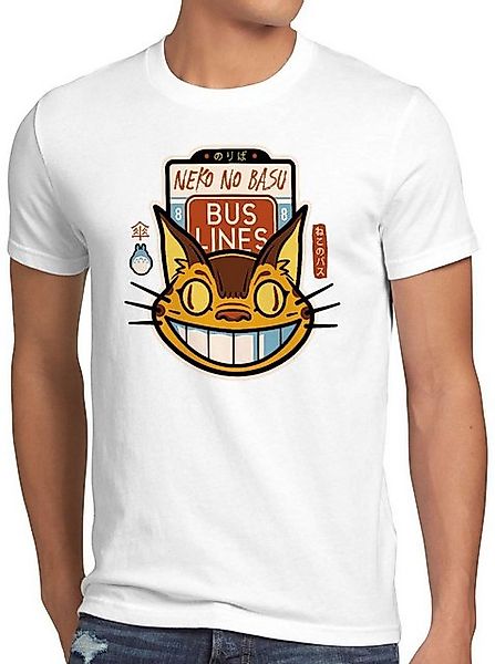 style3 T-Shirt Katzenbuslinie anime ghibli mein nachbar tonari totoro günstig online kaufen
