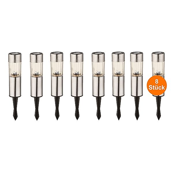 bmf-versand LED Solarleuchte Solarleuchte Garten 8er günstig online kaufen
