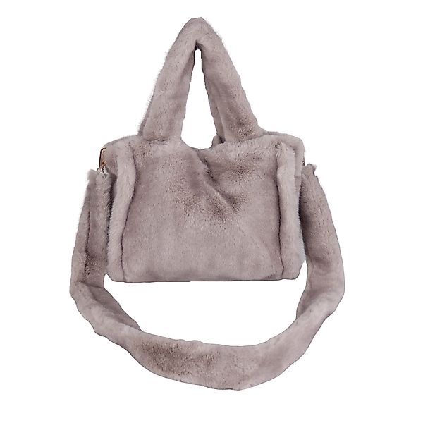 MIRROSI Umhängetasche aus Kunstfell Kuschelweich Schultertasche günstig online kaufen