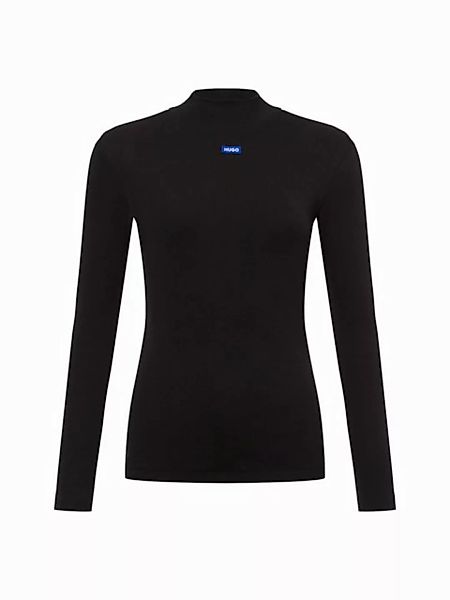 HUGO Blue Longsleeve, mit Stehkragen günstig online kaufen