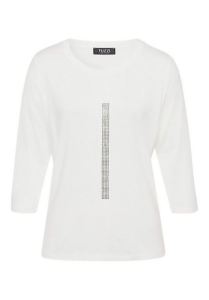 TUZZI Langarmshirt mit Frontprint und Nieten günstig online kaufen