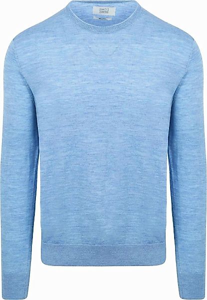 King Essentials The John Pullover Merino Hellblau - Größe L günstig online kaufen