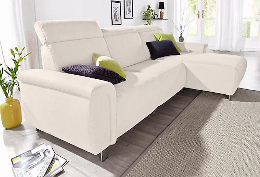 sit&more Ecksofa "Township L-Form", wahlweise mit elektrischer Wallfree-Fun günstig online kaufen