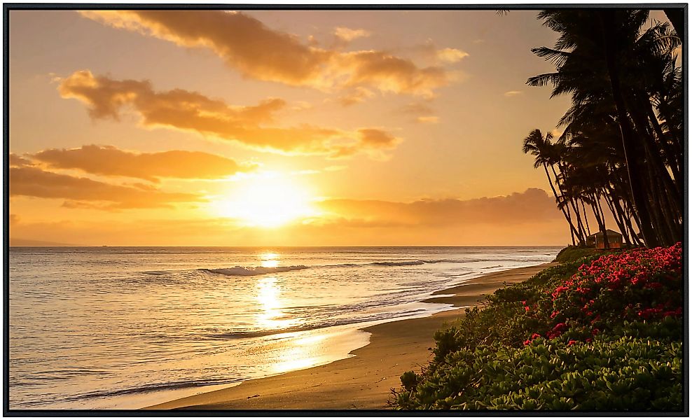 Papermoon Infrarotheizung »Kaanapali Beach Hawaii«, sehr angenehme Strahlun günstig online kaufen