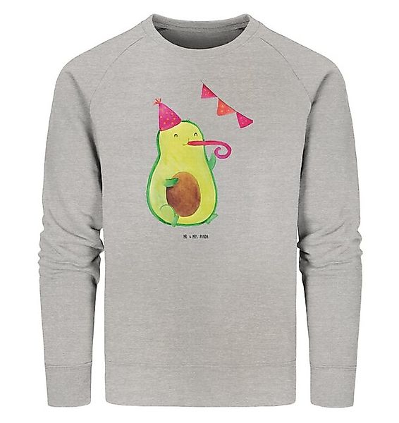Mr. & Mrs. Panda Longpullover Avocado Party Größe M - Heather Grey - Gesche günstig online kaufen