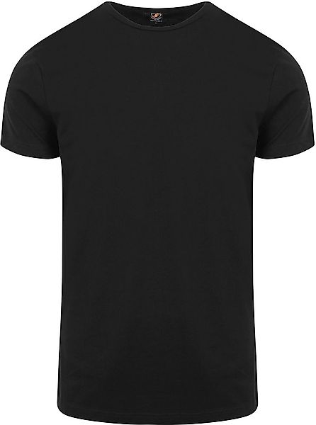 Suitable Ota T-Shirt Rundhalsausschnitt Schwarz 2-Pack - Größe L günstig online kaufen