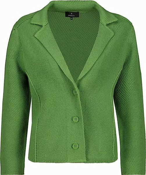 Monari Strickjacke Jacke Basic Strickblazer Leicht tailliert mit Ziernähten günstig online kaufen