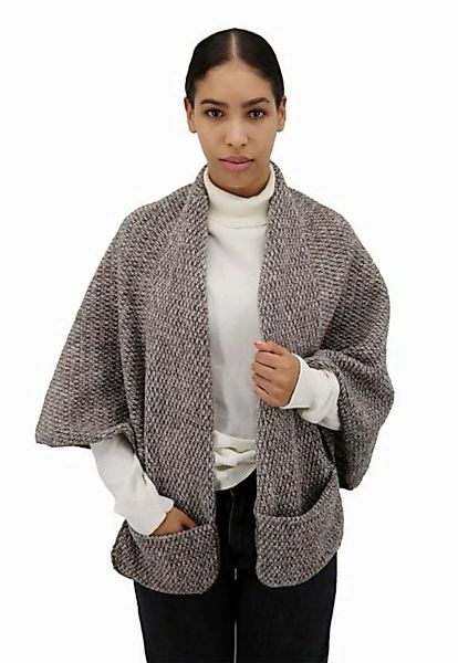 Hollert Fellweste Merino Poncho mit Taschen Doris günstig online kaufen