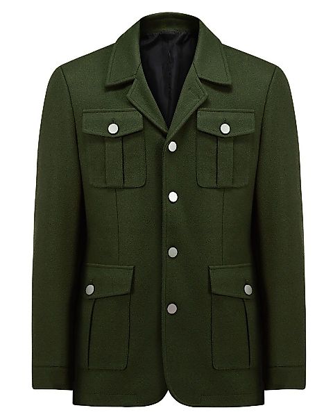 Allthemen Wollmantel mit Reverskragen klassisch Herren günstig online kaufen