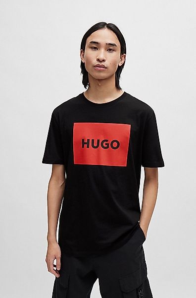 HUGO T-Shirt Dulive Rundhalsausschnitt, Regular Fit, Basic Must Have, HUGO günstig online kaufen