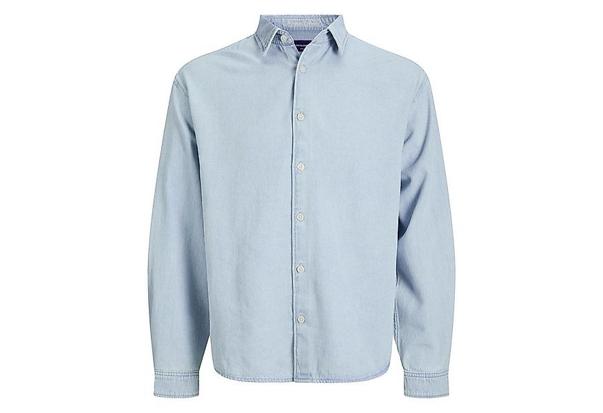 Jack & Jones Jeanshemd JORNORREBRO Denim Shirt LS SN mit Knopfleiste günstig online kaufen