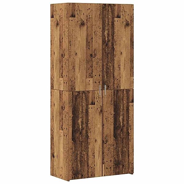 vidaXL Highboard Altholz 40 x 42,5 x 185 cm Holzwerkstoff 3365594 günstig online kaufen