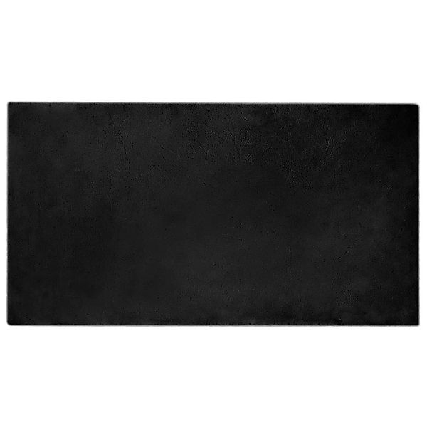 vidaXL Kunstfell Hasen Teppich Olite Schwarz 80 x 150 cm Polyester 42021720 günstig online kaufen
