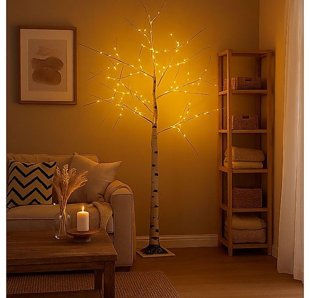 GLOBO LIGHTING LED Baum, LED-Leuchtmittel fest verbaut, Warmweiß, LED Stehl günstig online kaufen