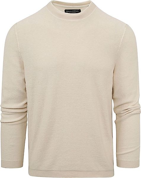 Marc O'Polo Pullover O-Ausschnitt Ecru - Größe XXL günstig online kaufen