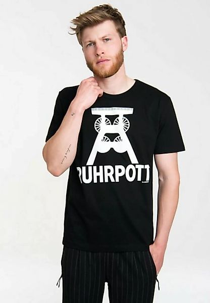 LOGOSHIRT T-Shirt Ruhrpott Logo mit Ruhrpott-Symbol günstig online kaufen